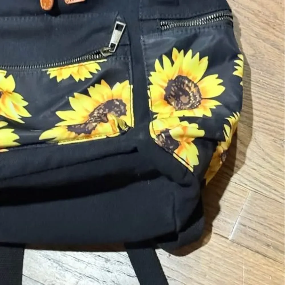 Backpack Sunflower Design